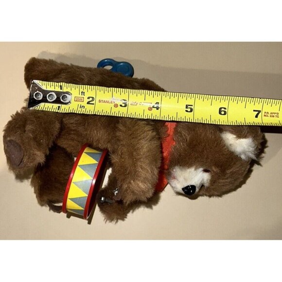 Vintage Carl Original Toy Working Wind Up Bear with Drum - Germany 1950’s 1960’s - Picture 14 of 16
